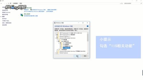 如何解决缺少互联网信息服务（IIS）管理器的问题